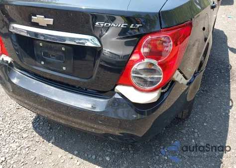 2016 Chevrolet Sonic Lt from USA, damaged, VIN 1G1JC5SGXG4108124